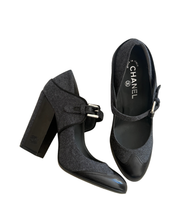 Wool & Leather Chanel Mary Janes
