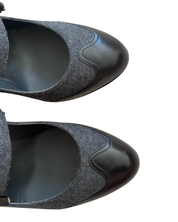 Wool & Leather Chanel Mary Janes
