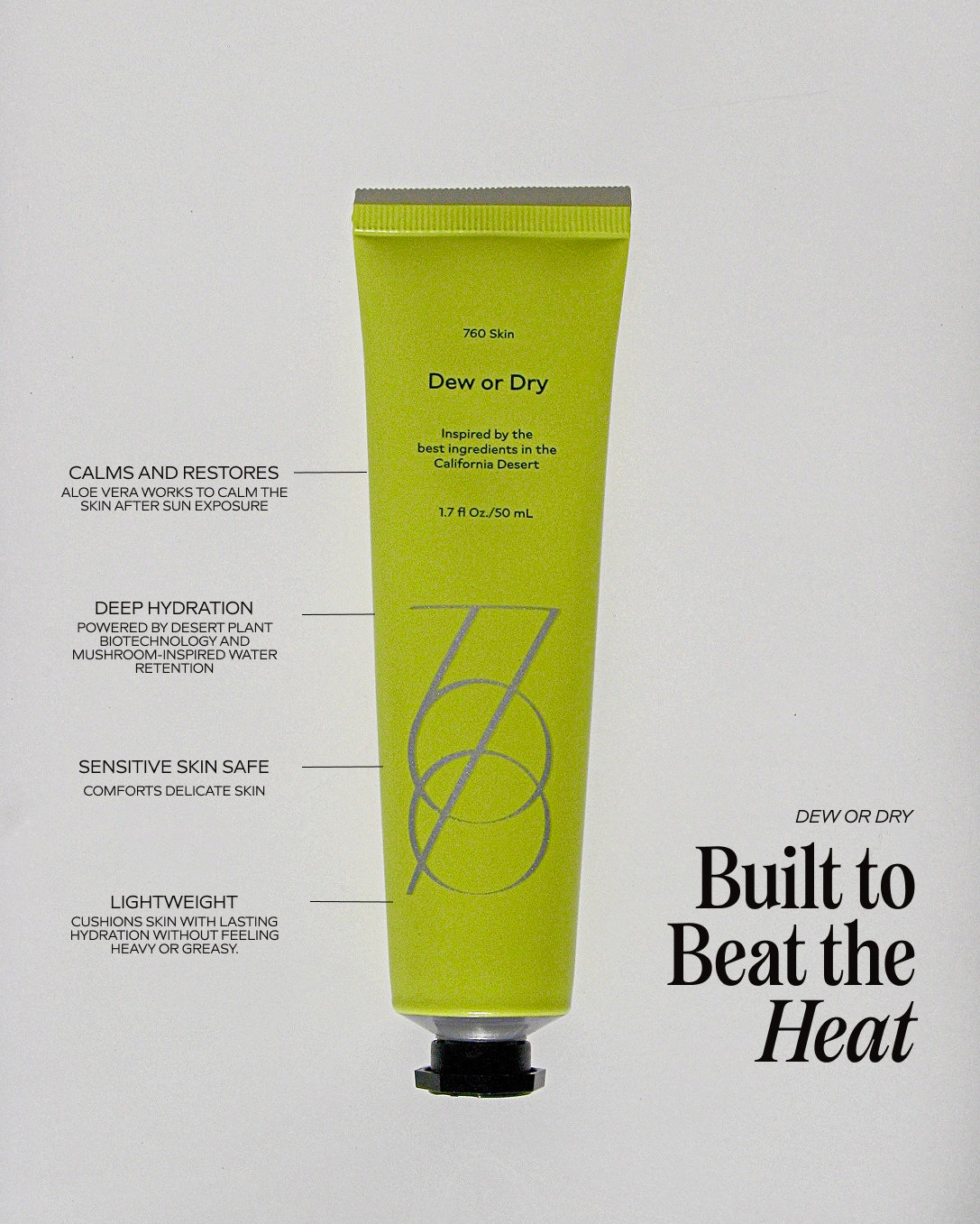 Dew or Dry Moisturizer & Sunkiss Desert Butter Lip Balm Bundle